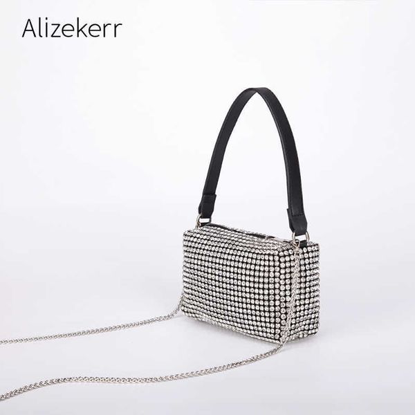 

evening bag bling diamonds clutch bag women new korean soft cushion small handba