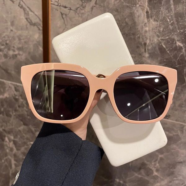 

designer sunglasses mens sunglasses fashion trend box sunglasses korean version small red book ins men and women street p concave glasses su, White;black
