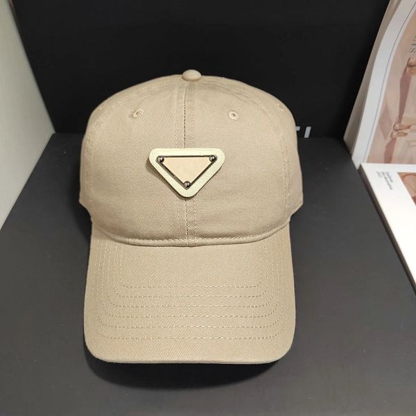 

Top Designer Baseball Hat Cap Snapback for Men Woman Snapbacks Caps Hats Cotton Spring Summer Fall Casual Outdoor Lightweight Beach Vacation Getaway Headwear Khaki, Brown