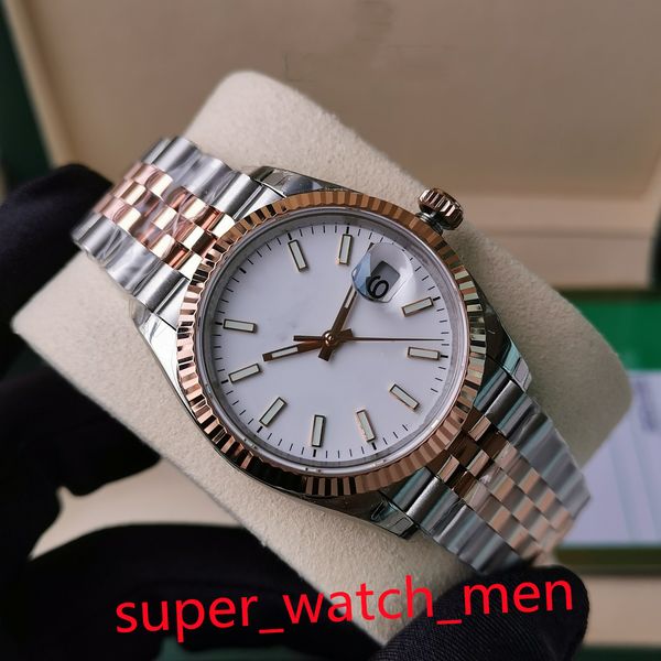 

15 colors super men watch 36mm 904l sapphire 126233 multi style dial jubilee cal.3235 power reserve automatic mechanical mens watches wristw, Slivery;brown