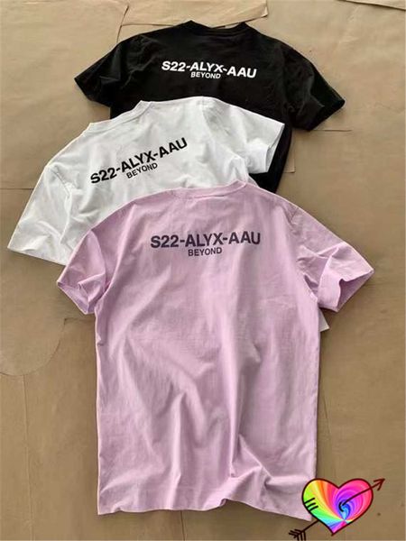 

men's t-shirts casual 1017 alyx 9sm t-shirt 2022 men women print 1 1 alyx t-shirt loose tee cotton short sleeve t230302, White;black