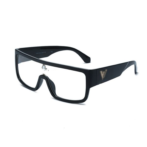 

2023 fashion eyewear beachdesigner's women's sunglasses, new european and american one-piece diamond inlaid men's sunglasses,, White;black