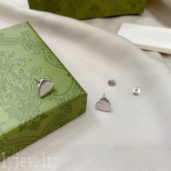 

metal couples gold plated stud designer earrings designers for women fashion jewelry heart love shape unique orecchini ohrringe cjeweler lux, Golden;silver