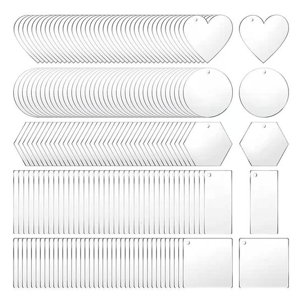 

key rings 200pcs acrylic keychain blanks clear keychains for vinyl acrylic transparent circle discs acrylic blanks keychain bulk n84d 230302, Slivery;golden