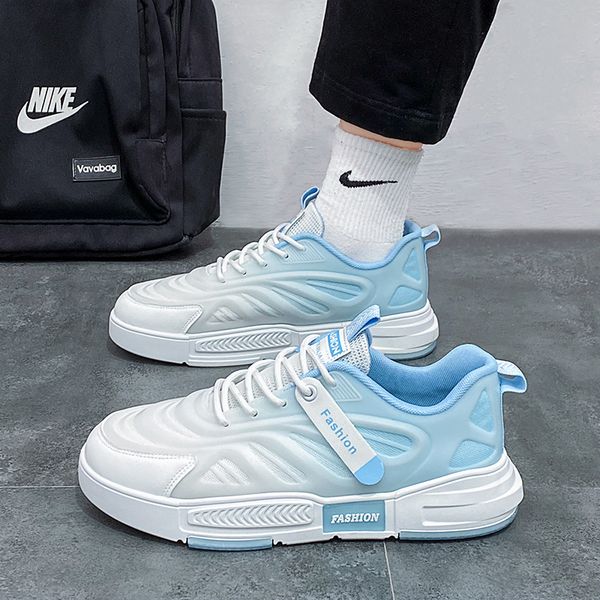

2023 men women running shoes green purple blue increase comfortable mens trainers outdoor sneakers size 39-44 color42
