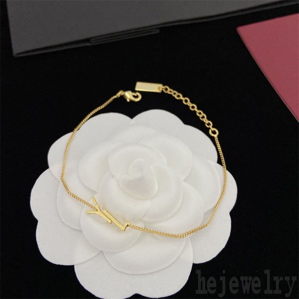 

distinctive luxury love mens designer bracelets for teen girls trendy tiktok aesthetic metal 635533y15008030 letter y fine tag women charm b, Golden;silver