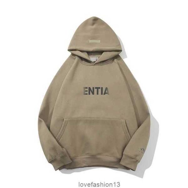 

essns designer men hoody pullover sweatshirts loose long sleeve hooded jumper highquality women colors to choose from, Black