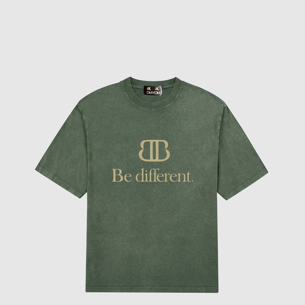 

duyou oversize t shirt with vintage jersey wash letters 100% cotton t-shirt men casuals basic t-shirts women quality classical dy8899, White;black