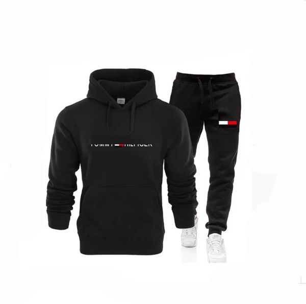 

men's tracksuits designer logo luxury training wear 2 piece jogging suits plain tracksuit brand hoodie men and women sweatsuit sets, Gray
