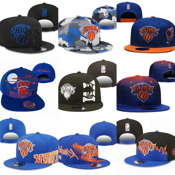 

snapbacks york''knicks''basketball hats sports caps adjustable fit hat, Black;white