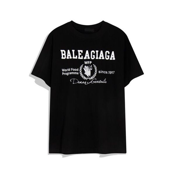 

2023ss summer high street t shirt mens womens designers t-shirts loose tees man casual shirt luxurys clothing street short sleeve polos s-3, Black;brown