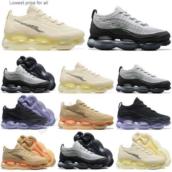 

2022 scorpion casual shoes knit women mesh triple black phantom wolf grey light cream lemon sports cushion sports sneakers mens trainers