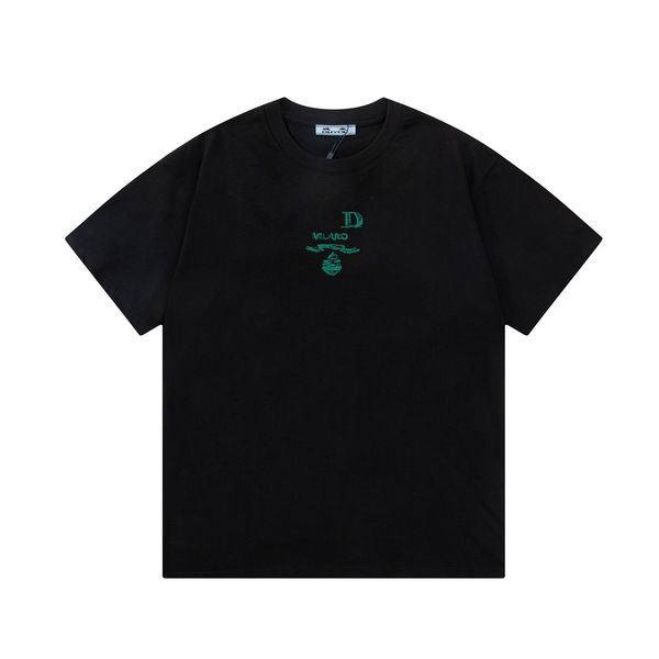

duyou oversize t shirt with vintage jersey wash letters 100% cotton t-shirt men casuals basic t-shirts women quality classical dy8895, White;black