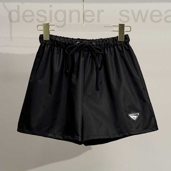 

women's pants & capris designer small crowd 2022 spring and summer newkardashian same paragraph versatile drawstring elastic waist wide, Black;white