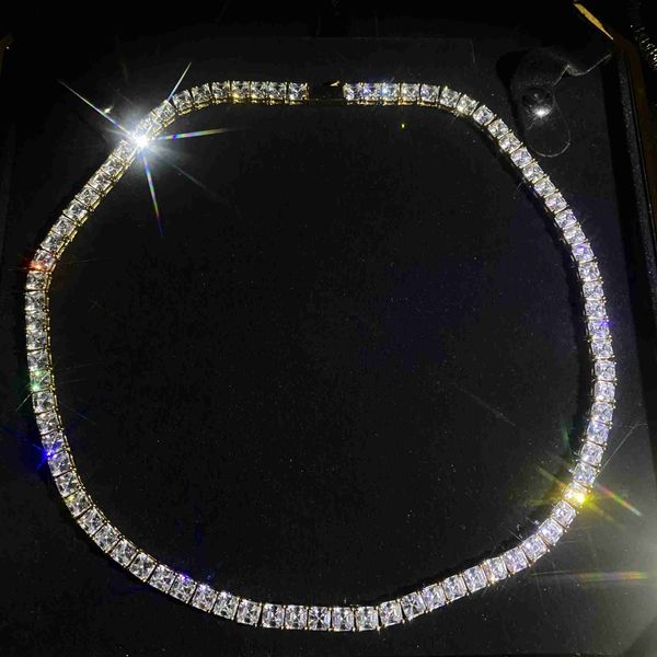 

yss jewelry 925 silver 5mm tennis chain necklace
