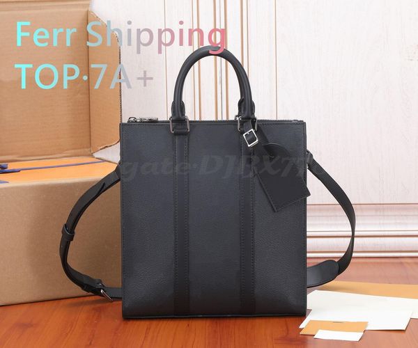 

designer luxury mens bag casual fashion tote bag sac plat classic clutch handbags singleshoulder bag messenger bag 7a m46098 large capacity