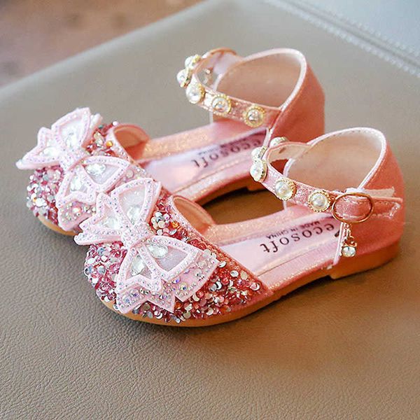 

sandals kids girls shoes for party wedding bow baby girl princess shoes spring summer pearl sequin children sandals for girls csh1287 r23022, Black;red