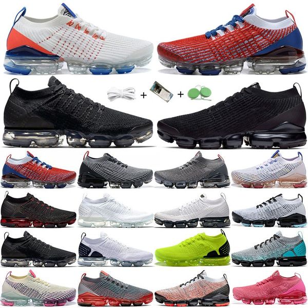 

men women running shoes sneaker 1 2 3.0 triple white black usa pink oreo glow green particle grey blue fury pure platinum volt trainers spor