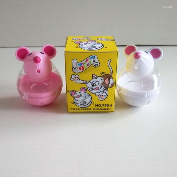 

dog harness cat toys pet slow feeder treat ball mouse shaped tumbler toy leaky food increases iq interactive kitten catch play supplies