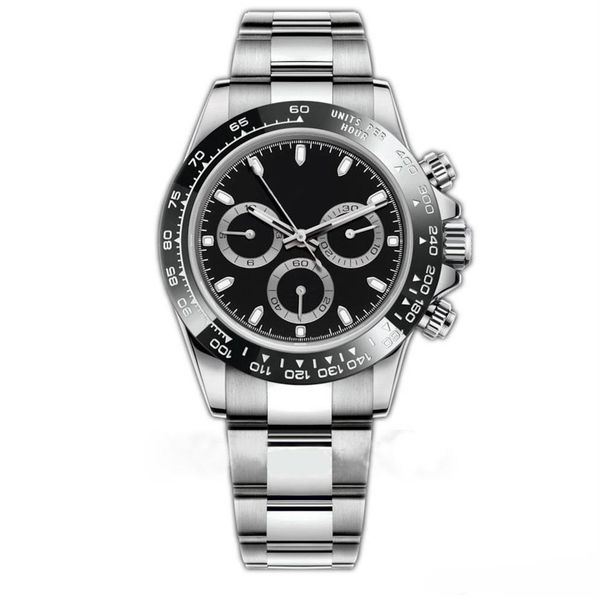 

20 style luxury mens watch 116500ln designer watch montre de luxe automatic wristwatches ceramic bezel 316l steel adustable foldin249q, Slivery;brown