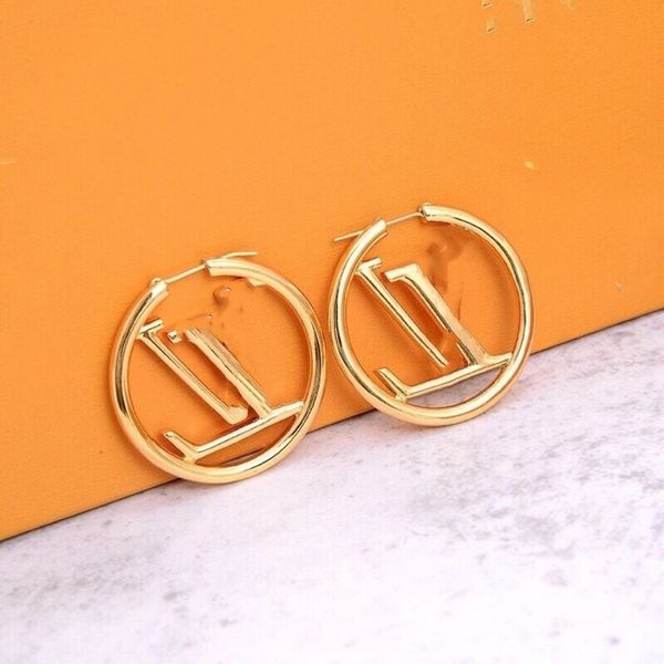 

luxury earrings designer for women designer letter titanium steel plated gold earring fashion womens stud earring luxury designer jewelry in, Golden;silver