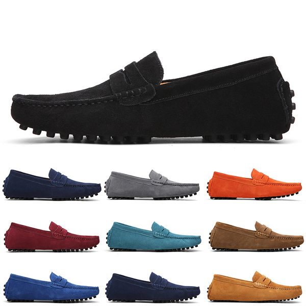 

men casual shoes triple black white office populars breathable silvers taupe dlives mahogany brown jogging walking low multi leather mens sn