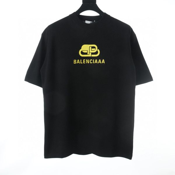 

men's plus tees & polos round neck embroidered and printed polar style summer wear with street pure cotton bqf22, Black;brown