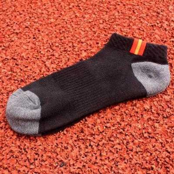 

bamboo men 's socks casual breathable striped business short sock cotton meias chaussette homme wholesale 4 wvye, Black