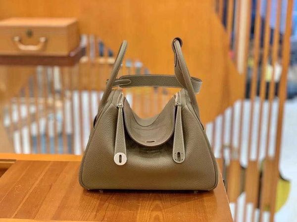 

h lind casual bags high end original factory lind togo lychee skin shoulder bag portable women s