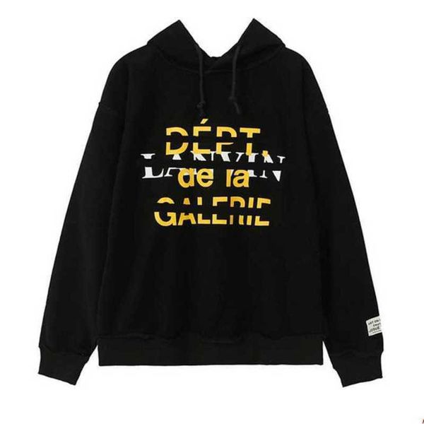 

2023 mens hoodies womens fashion sweatshirts designer hoodie set head hip hop long sleeve, Black