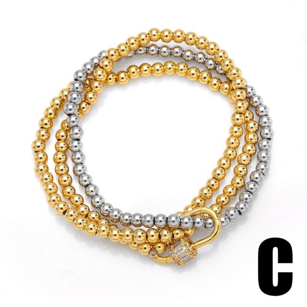 

high-end designer fashion bracelet simple zircon bracelet niche trend cold wind bracelet gift wholesale, Golden;silver