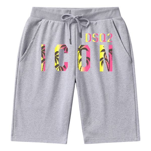 

dsq2 pajama pants men's cotton shorts large pants home casual pants thin loose five-point beach pants versatile design, White;black