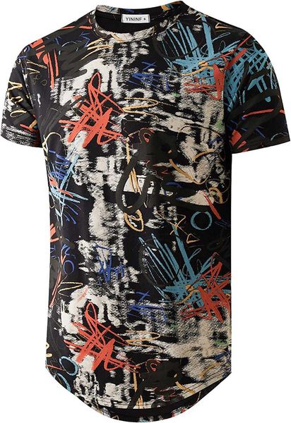 

mens designer hip hop clothing famous t shirt letter print round neck short sleeve fashion men t shirts s-3xlyl39, White;black