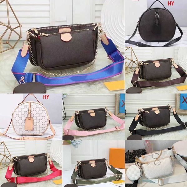 

5a circular shoulder bags designer women's round bag women luxurys designers crobody purse meenger hbags flowers leather hbag