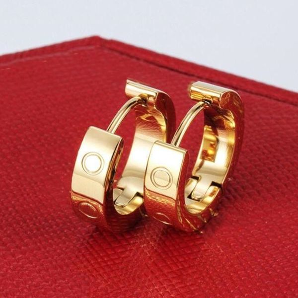 

lady love earrings designer earrings stud screw high quality jewellery gift wedding Engagement gift wholesale