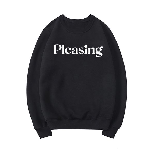 

womens hoodies sweatshirts pleasing crewneck hs tpwk hoodie long sleeve pullovers 230301, Black