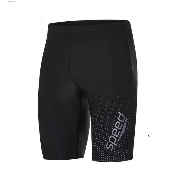 

mens short swim trunks speed swimsuit 5 points professional training anti - chlorine quick dry large size casual swimsuit men anti embarrass
