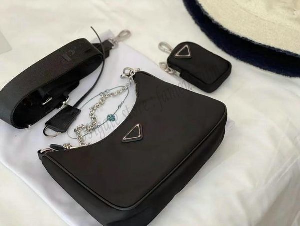 

hobo bags designer crossbody bag triangle 2005 p nylon bags three in one bag