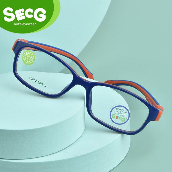 

sunglasses frames secg ultralight flexible soft kids frame children optical spectacle frame glasses for sight eyeglass lunettes de vue enfan, Silver