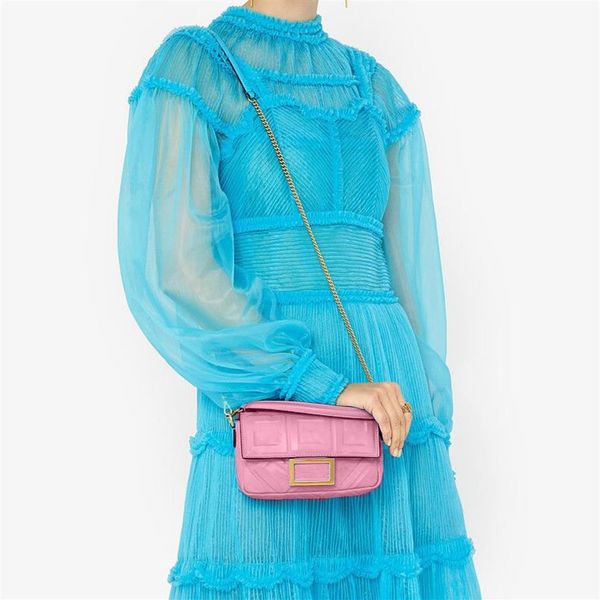 

2021 ss women bags baguette fashion handbags iconic clutch bag cover pillow designer purse classic chain old flower romantic q2643, Red;black