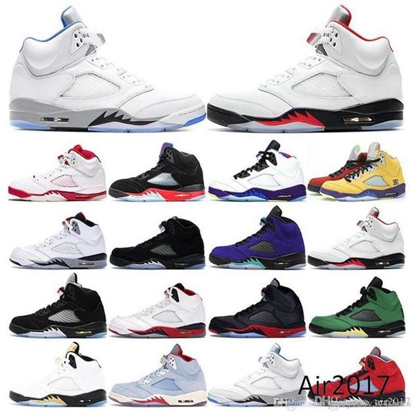 

jumpman 5 men basketball shoes 5s shattered backboard oreo 6 racer blue horizon bluebird raging bull white cement black metall281z