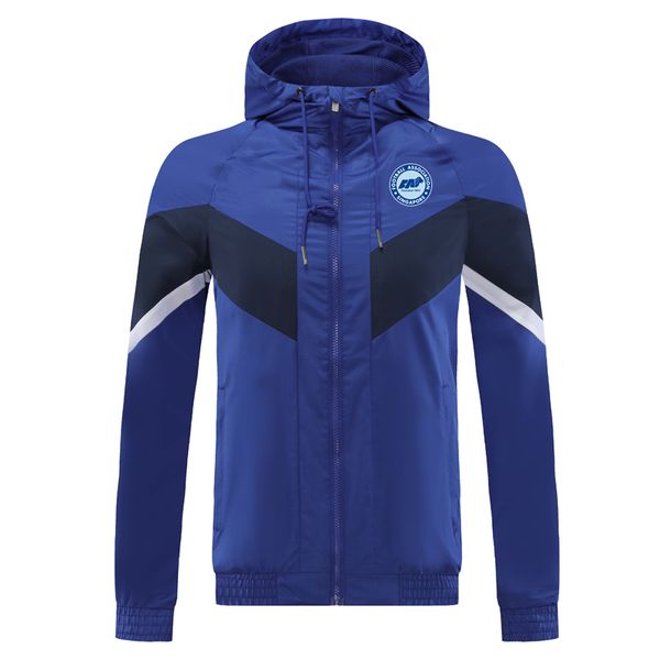 

2023 singapore soccer mens jackets hooded windbreaker coats waterproof windproof full zipper windbreak hoodie football jacket coat sweate, Black;brown