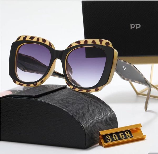 

designer sunglasses classic eyeglasses goggle outdoor beach sun glasses for man woman mix color optional triangular signature 0268, White;black
