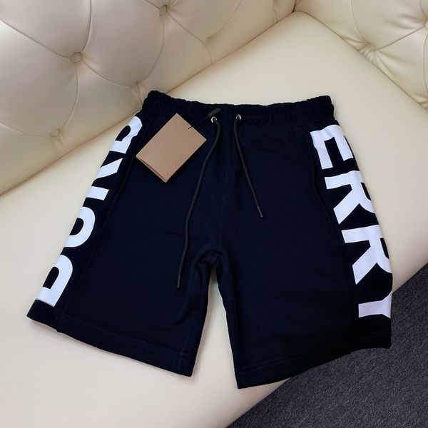

men's shorts fashion letter print loop and cotton shorts summer shorts street stylechina, White;black