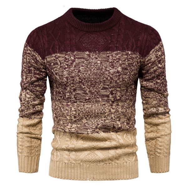 

men's sweaters mens sweaters thick winter warm breathable wool man sweaters knit pullover 230302, White;black