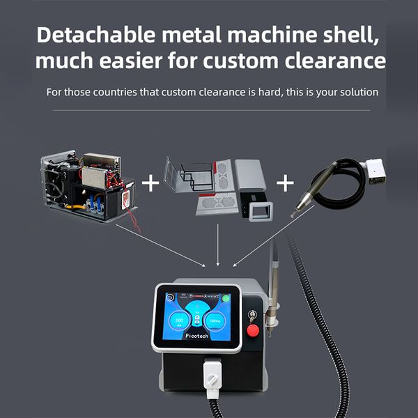 

picosecond laser tattoo removal machine professional multifunctional portable pigment removal blackheads whiten home beauty instrument