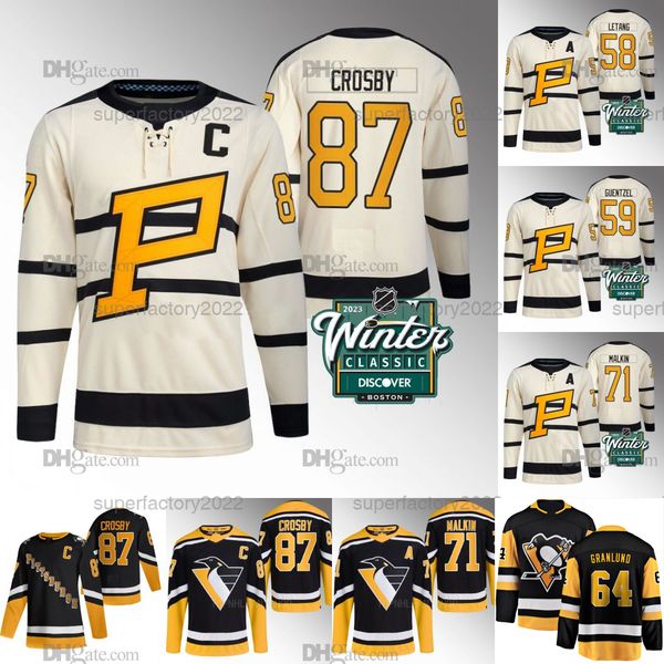 

erik karlsson penguins jersey sidney crosby mikael granlund kris letang jake guentzel tristan jarry jeff carter evgeni malkin casey desmith, Black;red