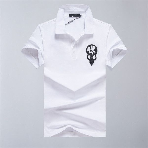 

2023 mens polo shirt designer man fashion horse t shirts casual men golf summer polos shirt embroidery high street trend tee asian size m-xx, White;black