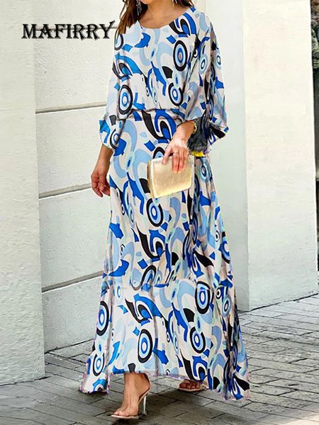 

two piece dress women printing long lantern sleeve maxi skirt 2pcs outfit summer oneck loungewear ladies matching set holiday casual streetw, White