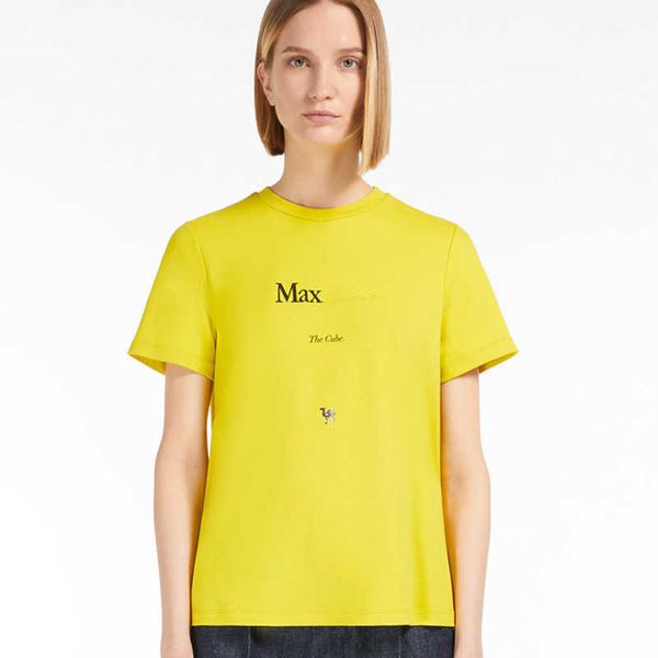

yiciya t-shirt max brand crop short sleeve tshirts womens clothes yellow letter printing oversize men embroidery new women's classic te, White